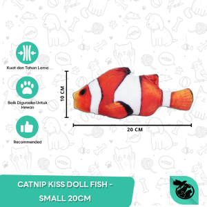 Mainan Kucing Gigitan Pet Toy Cat Nip Catnip Fish Ikan Murah