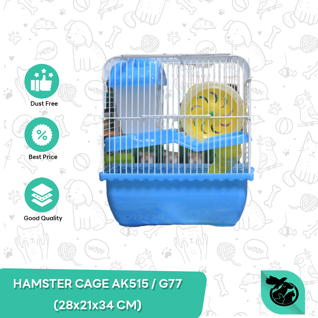Kandang Hamster Tingkat Rumah hamster Cage G77 28x21x34 CM