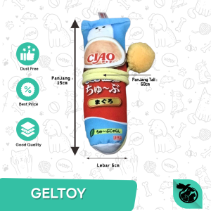 Cat Toys Mainan Boneka Guling Anak Kucing Kitten Garukan Cakaran