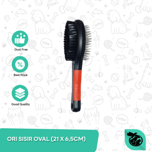 Ori Sisir grooming Bulu Panjang Bulu Pendek Kucing Anjing kelinci Oval