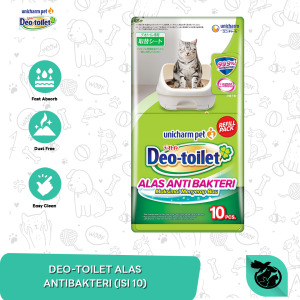 Underpad Unicharm Deo Toilet Alas Anti Bakteri 10 PCS