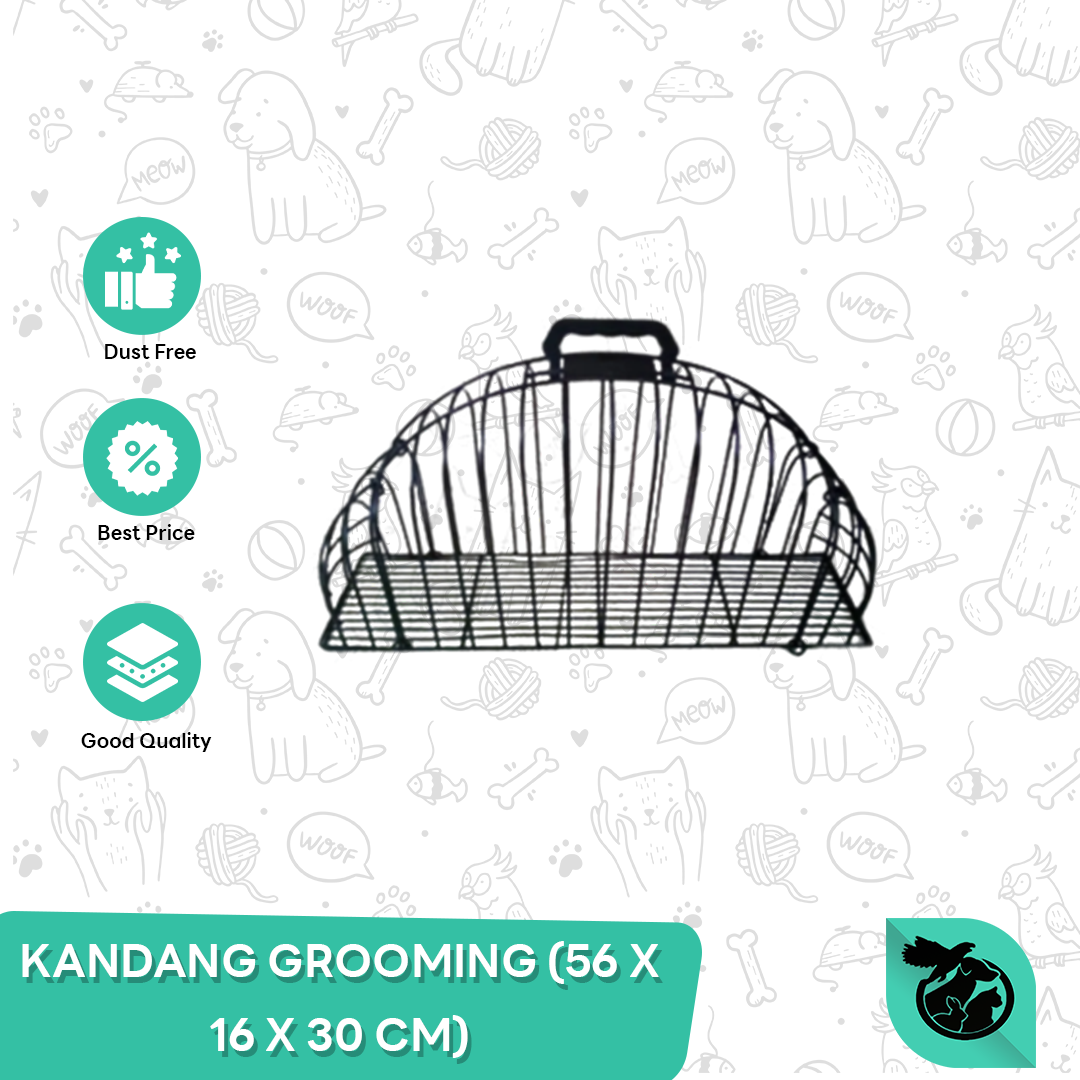 Kandang Grooming Jinjing Kucing Anjing