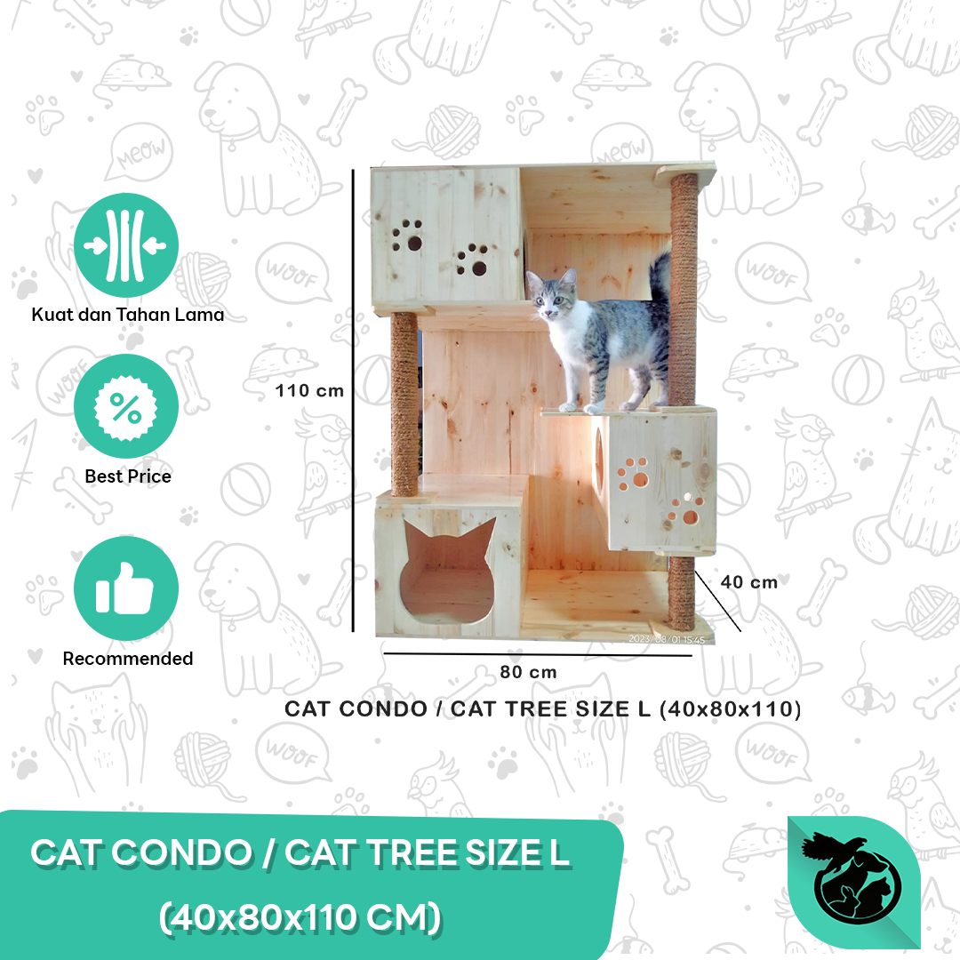 Mainan Garukan Cakaran Kucing Cat toys Kitten Scrathch 40x80x110