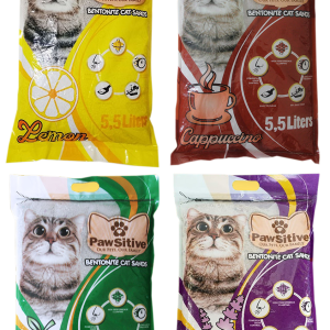 Pawsitive Clumping Cat Litter Pasir Kucing Gumpal 5.5lt