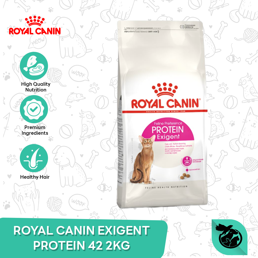 Royal Canin Exigent Protein Adult Dry Cat Food Makanan Kucing Dewasa 2kg