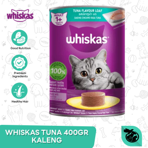 Makanan Kucing Whiskas Tuna 400 Gram - Wiskhas Kaleng Wiskas Tuna 400Gr