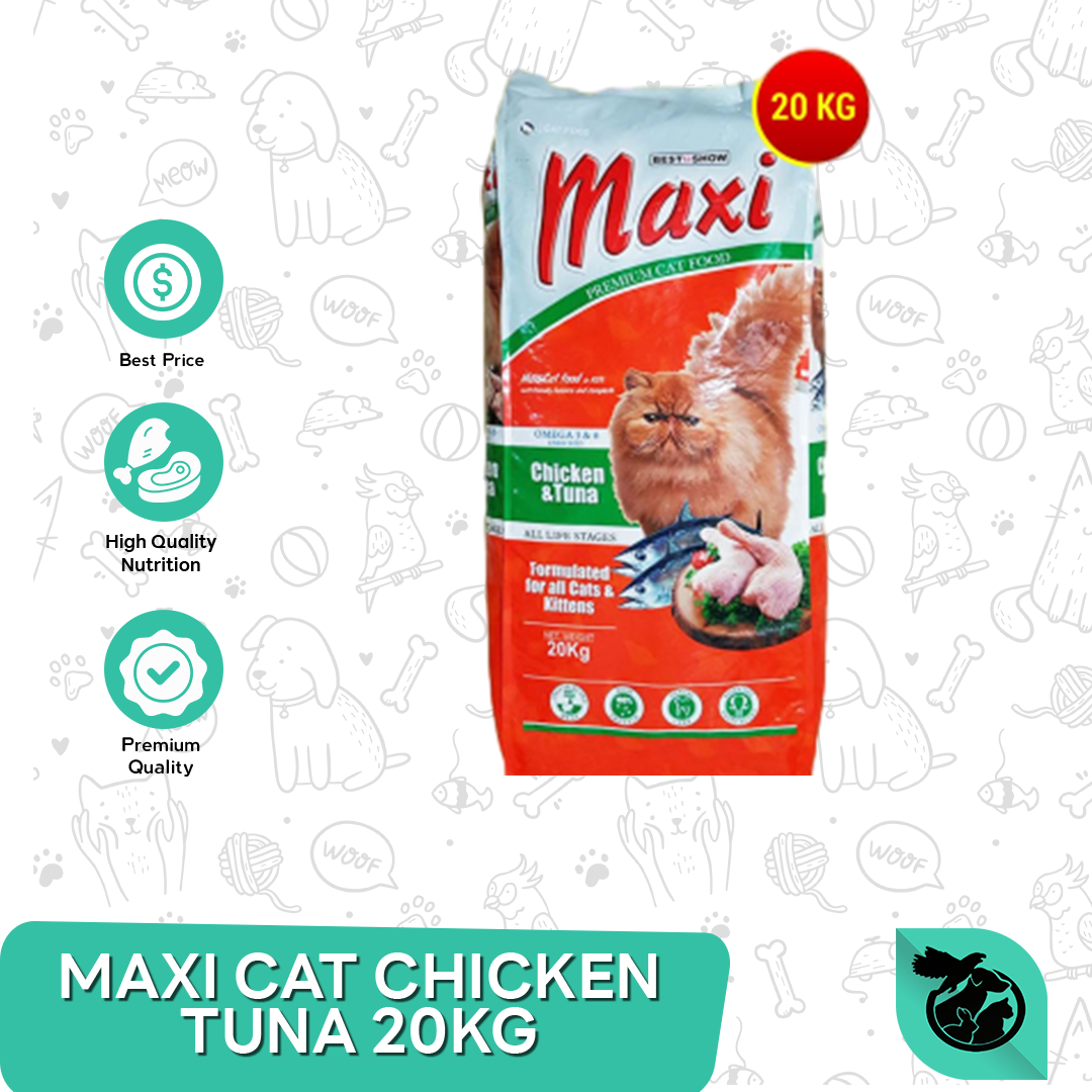 Makanan Kucing Maxi 20Kg Cat Food Karungan 20 kg