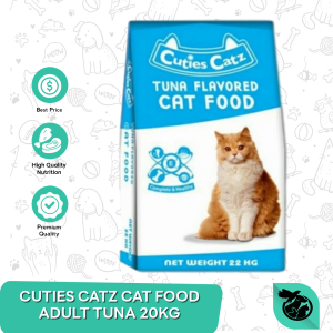 Makanan Kucing Cuties Catz Food Adult 20 Kg