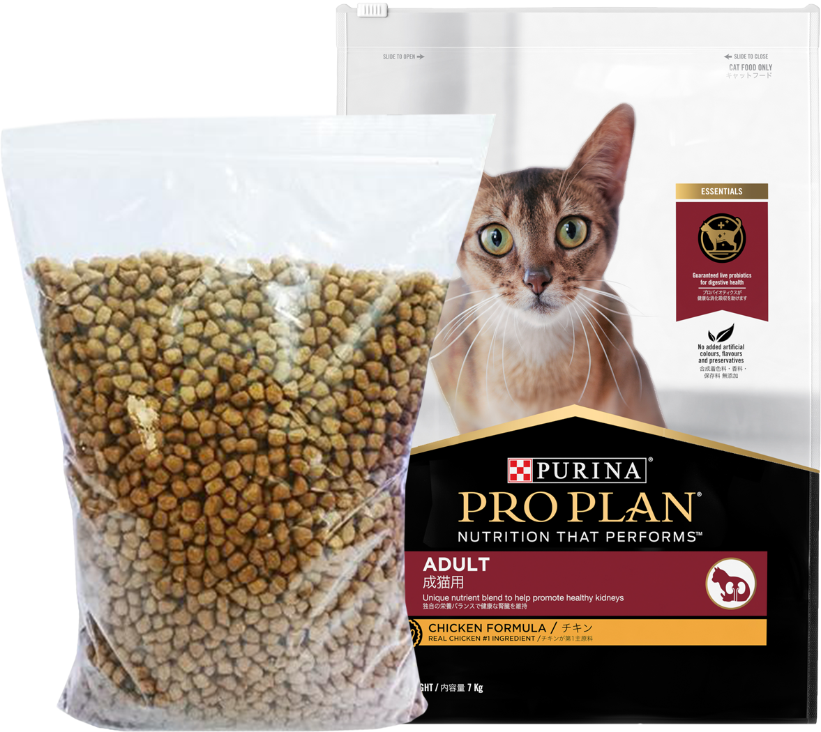Cat Food - Makanan Kucing - Pro Plan Adult Repacking 1 Kg