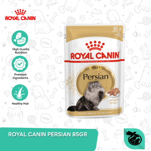 Royal Canin Persian Adult Wet Pouch Cat Food Makanan Kucing Dewasa 85gr