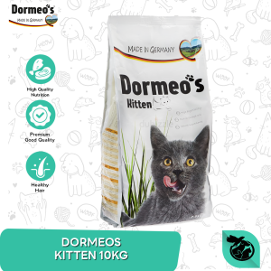 Dormeos Kitten Dry Cat Food Makanan Anak Kucing 10kg