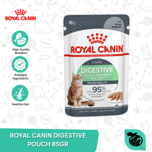 Royal Canin Digestive Care Adult Wet Pouch Cat Food Makanan Kucing Dewasa 85gr