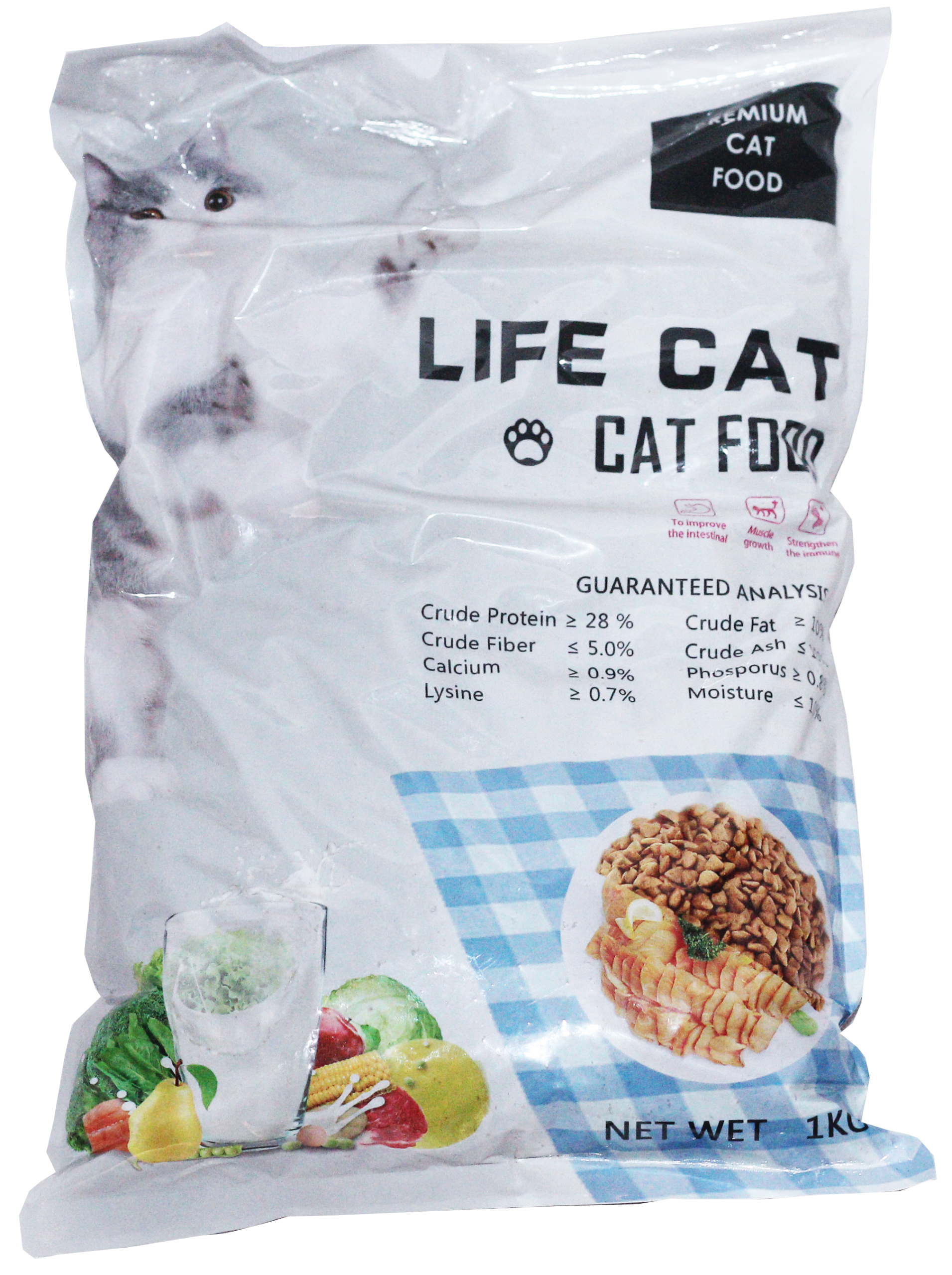 Life Cat Dry Food Makanan Kucing 1kg Repack