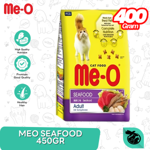 Meo Seafood Adult Dry Cat Food Makanan Kucing Dewasa 450gr