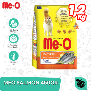 Makanan Kucing Meo Mackarel 1,3 kg Dry Catfood 1.3kg Me-o