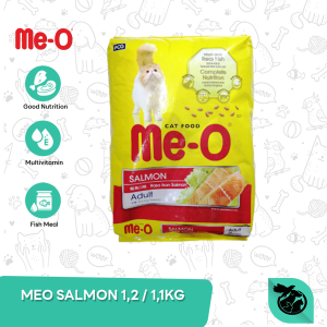 Meo Salmon Adult Dry Cat Food Makanan Kucing Dewasa 1.1kg