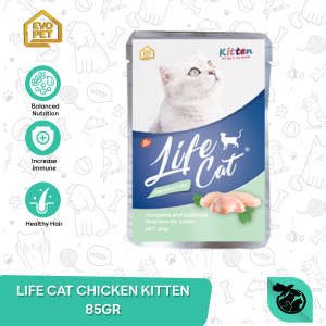 Life Cat Pouch Wet Food Makanan Kucing 85gr
