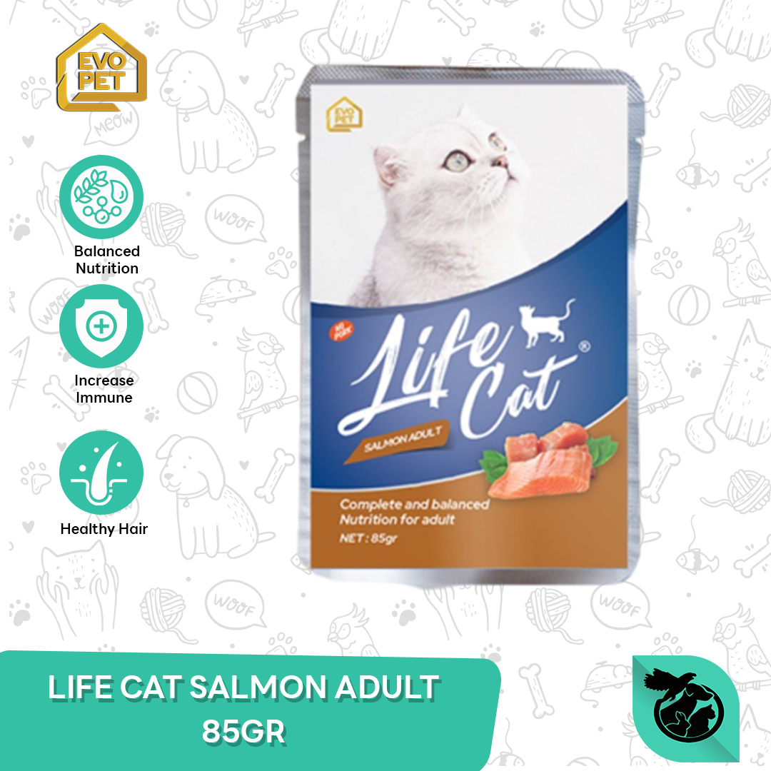 Life Cat Pouch Wet Food Makanan Kucing 85gr - Image 2