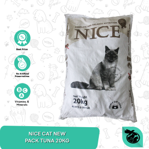 Makanan Kucing Nice Cat Tuna Cat Food Karungan 20Kg