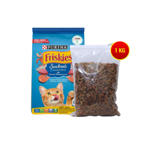 Friskies Adult Dry Cat Food Makanan Kucing Dewasa 1kg Repack