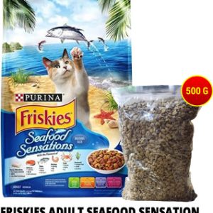 Friskies Adult Dry Cat Food Makanan Kucing Dewasa 500gr Repack