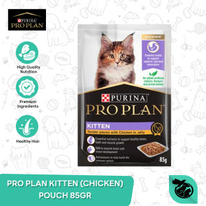 Makanan Kucing Basah Pro Plan Wet 85gr Cat Food ProPlan Pouch Sachet