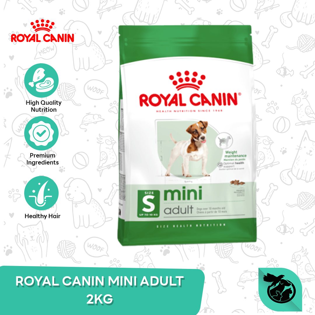 Royal Canin Mini Adult Dry Dog Food Makanan Anjing Dewasa 2kg