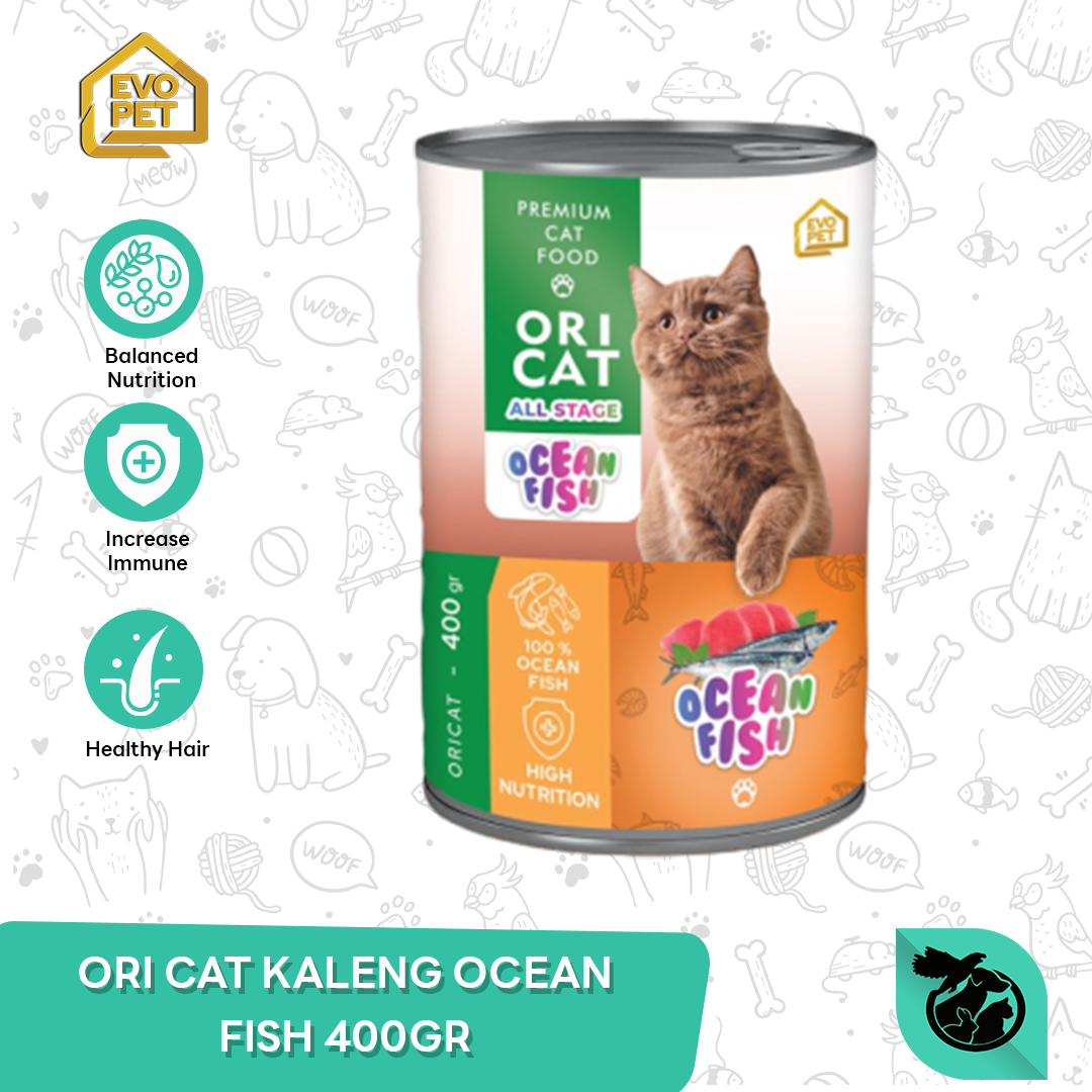 Ori Cat Can Wet Food Makanan Kucing Kaleng 400gr - Image 2
