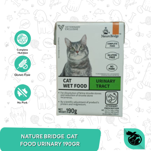 Makanan Kucing Nature Bridge Urinary Cat Food 190 Gram