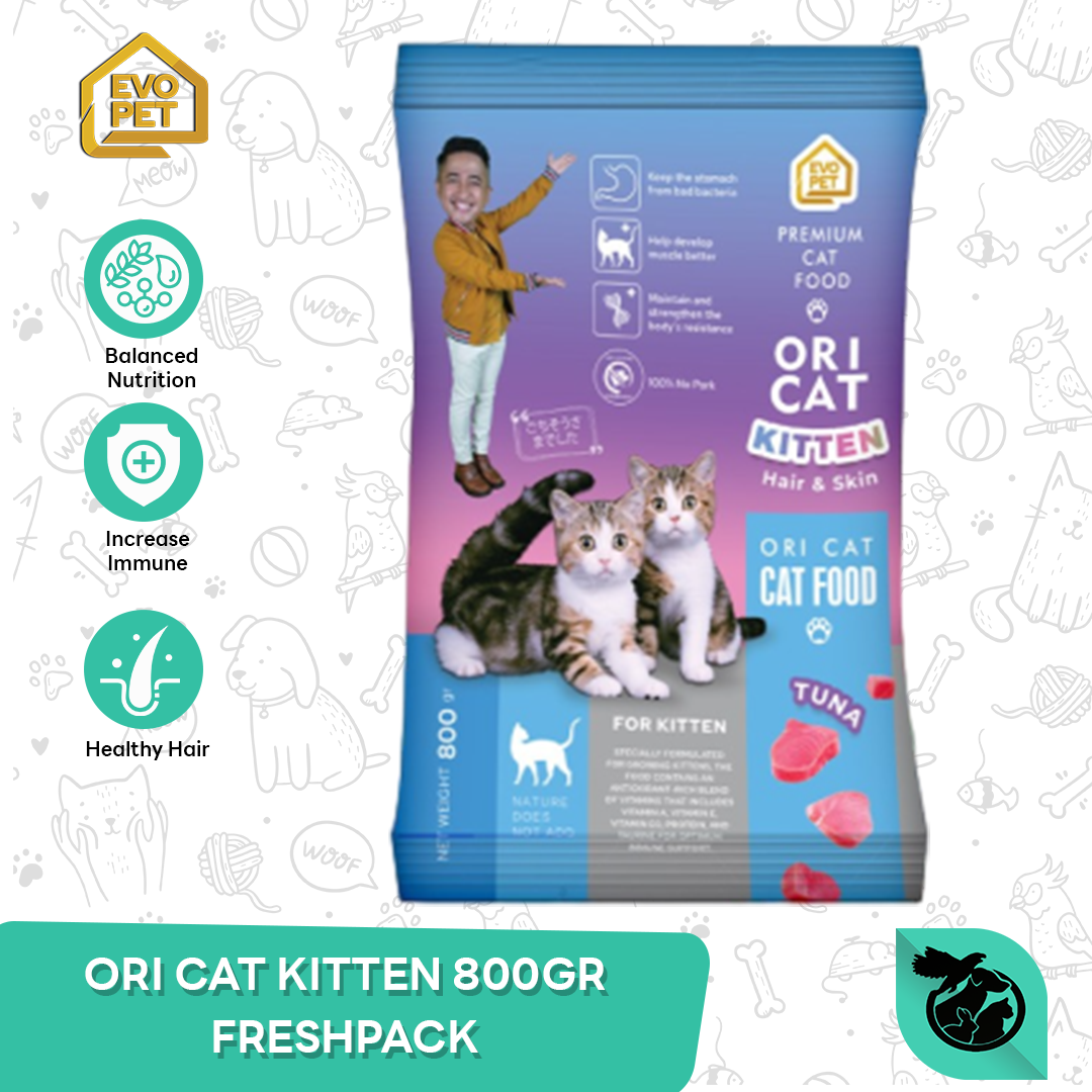 Ori Cat Dry Food Makanan Kucing 800gr Fresh Pack - Image 3