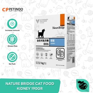 Makanan Kucing Nature Bridge Kidney Vet Cat Food 190 Gram