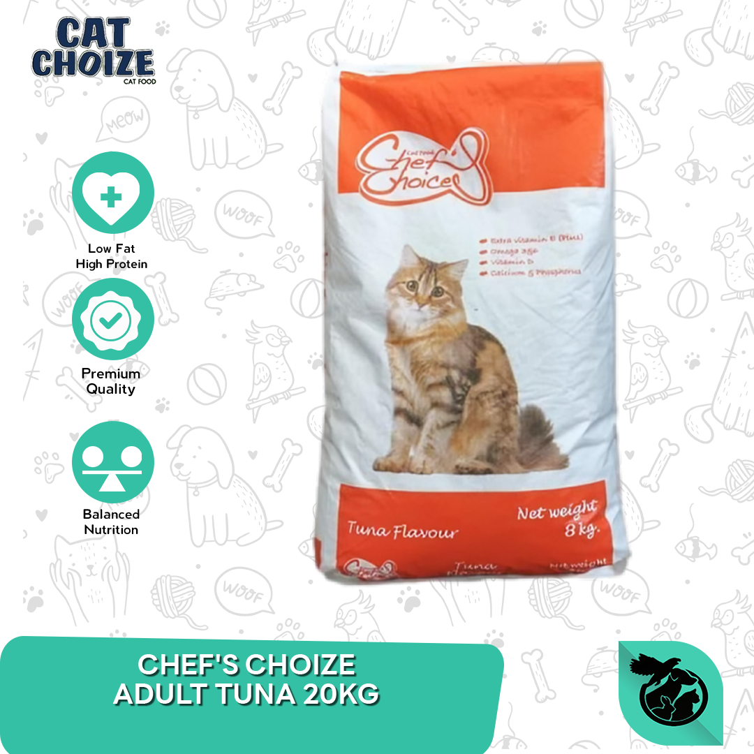 Chef's Choice Adult Dry Cat Food Makanan Kucing Dewasa 20kg
