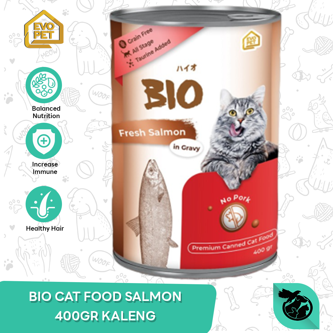 Makanan Basah Kucing Bio Cat Kaleng Can Cat Wet Food 400gr - Image 3