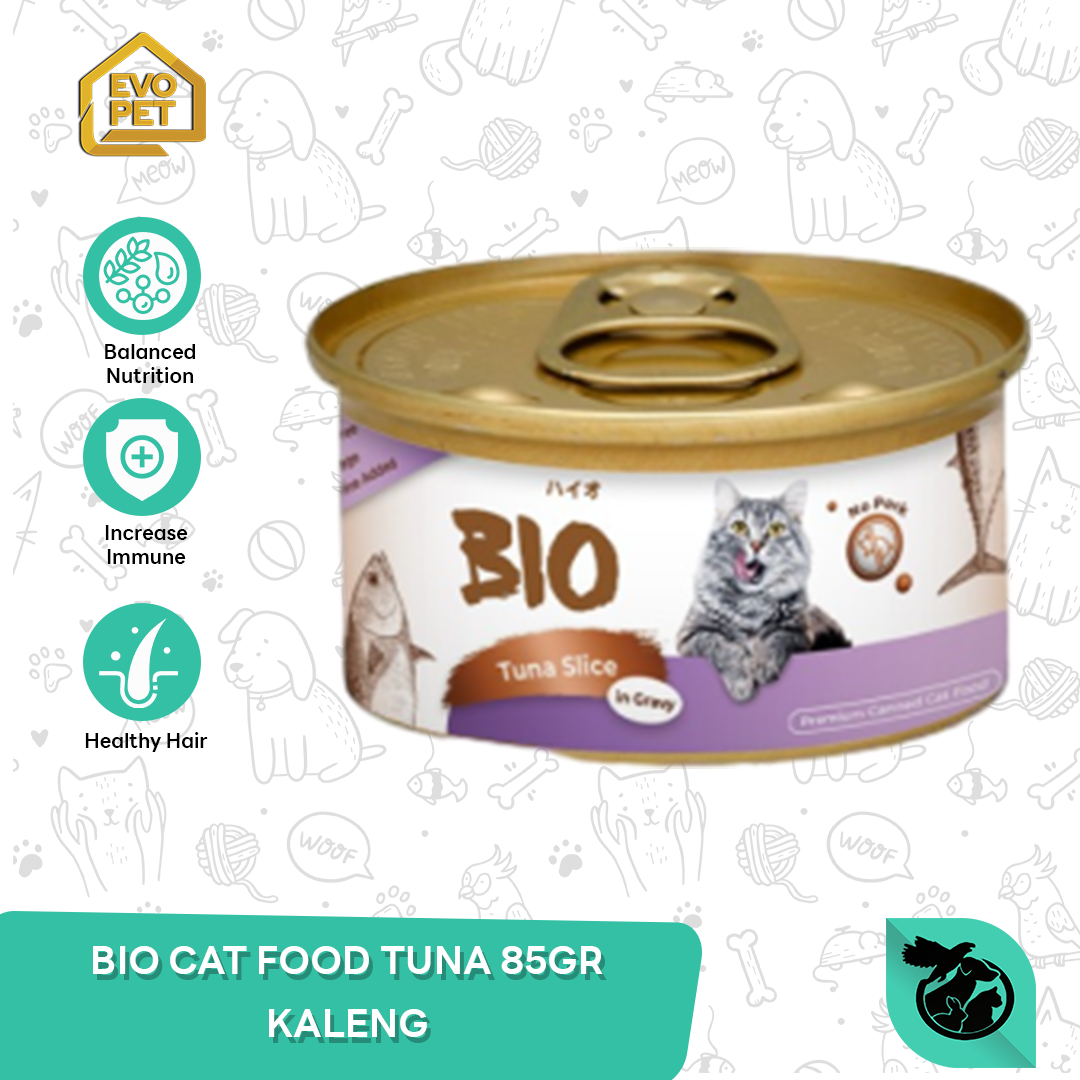 Makanan Basah Kucing Bio Cat Kaleng Can Cat Wet Food 85gr - Image 3