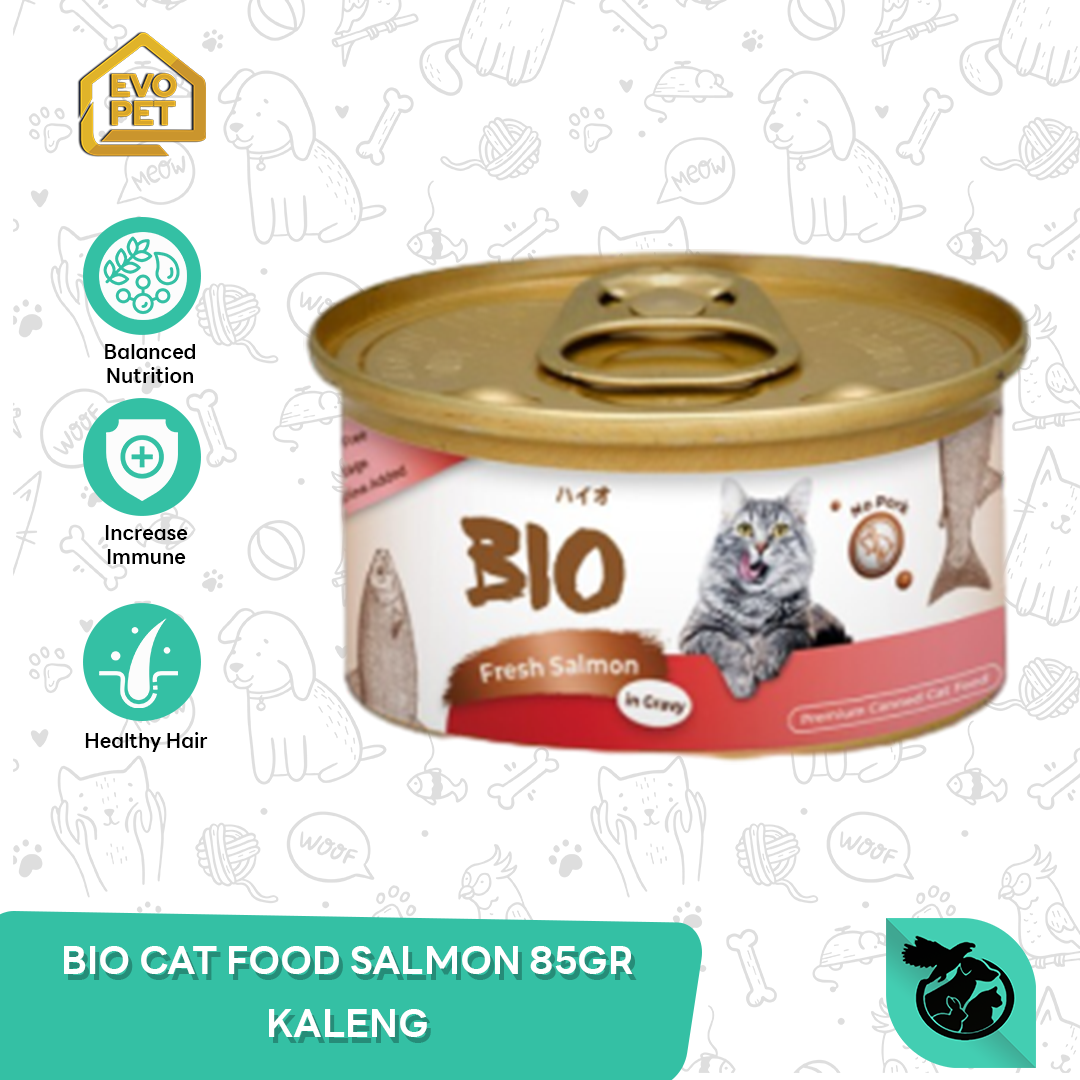 Makanan Basah Kucing Bio Cat Kaleng Can Cat Wet Food 85gr