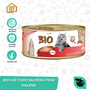 Makanan Basah Kucing Bio Cat Kaleng Can Cat Wet Food 170gr