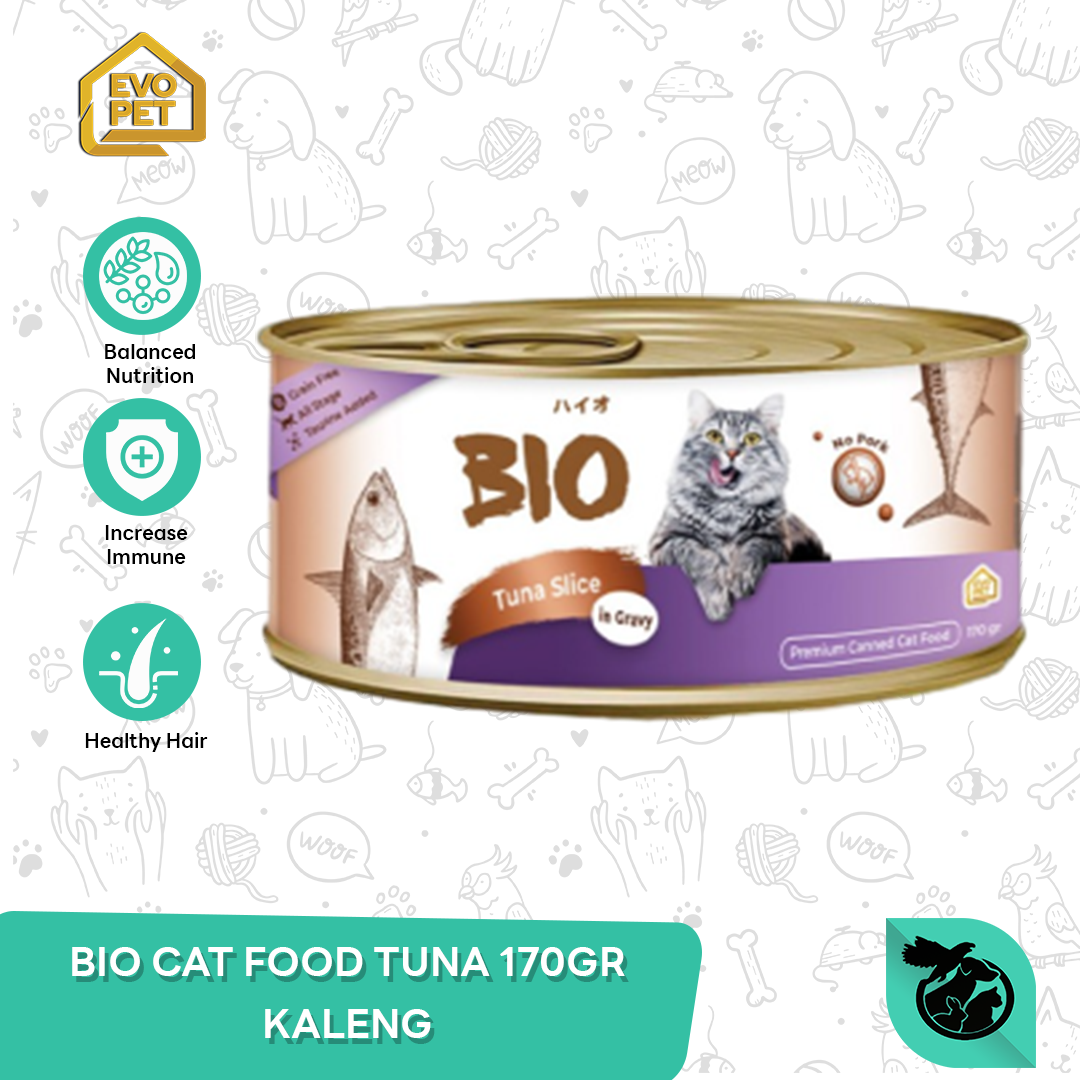 Makanan Basah Kucing Bio Cat Kaleng Can Cat Wet Food 170gr - Image 3