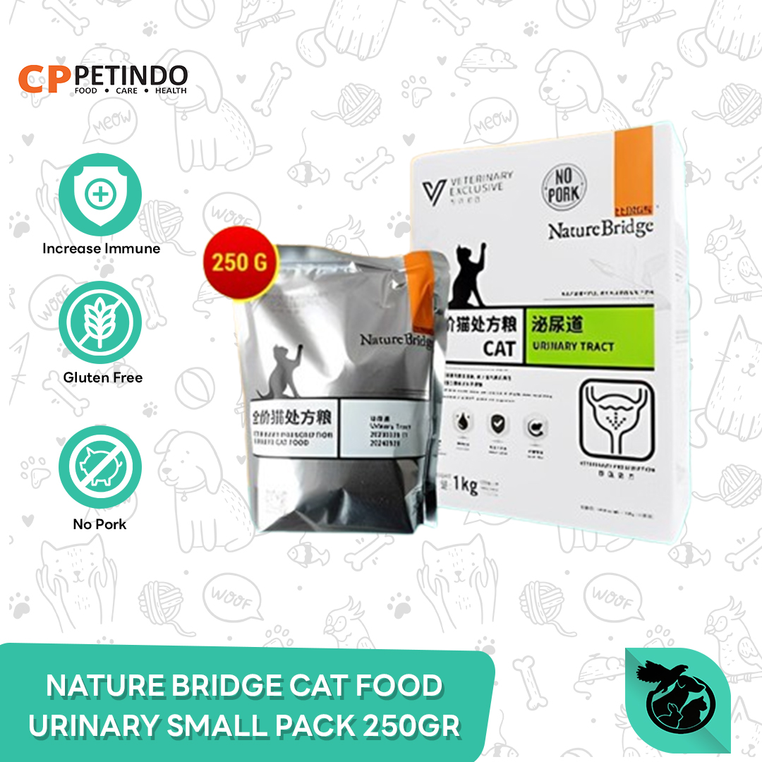 Makanan Kucing Nature Bridge Urinary Care Cat Food 250 Gram