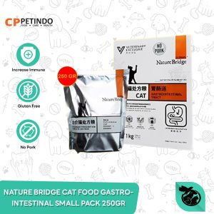 Makanan Kucing Nature Bridge Gastrointestinal Cat Food Small Pack 250g