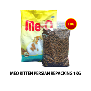 Meo Adult Kitten Dry Cat Food Makanan Anak Kucing & Dewasa 1kg Repack