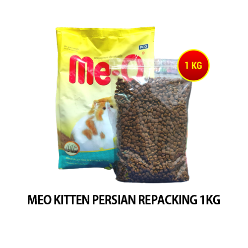 Meo Adult Kitten Dry Cat Food Makanan Anak Kucing & Dewasa 1kg Repack