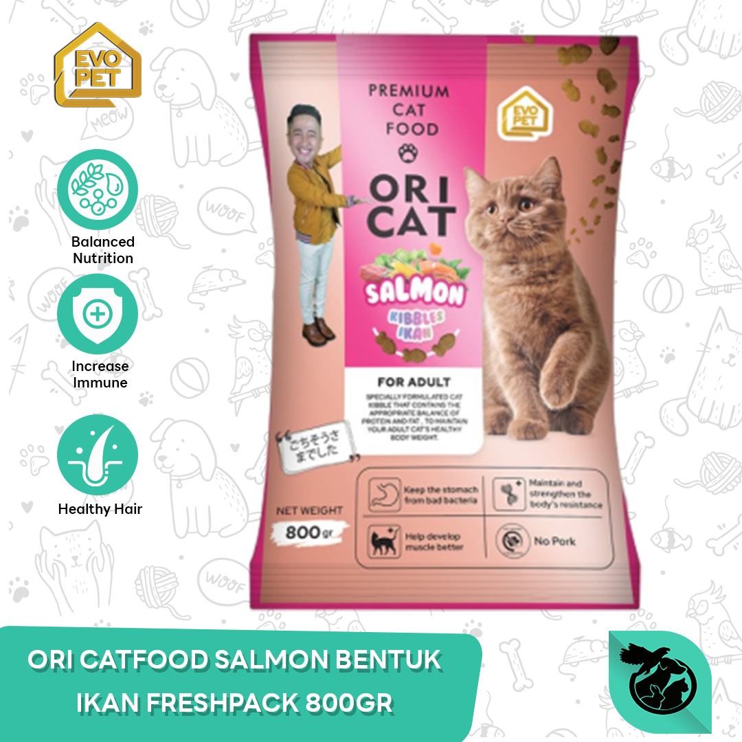 Ori Cat Dry Food Makanan Kucing 800gr Fresh Pack - Image 4