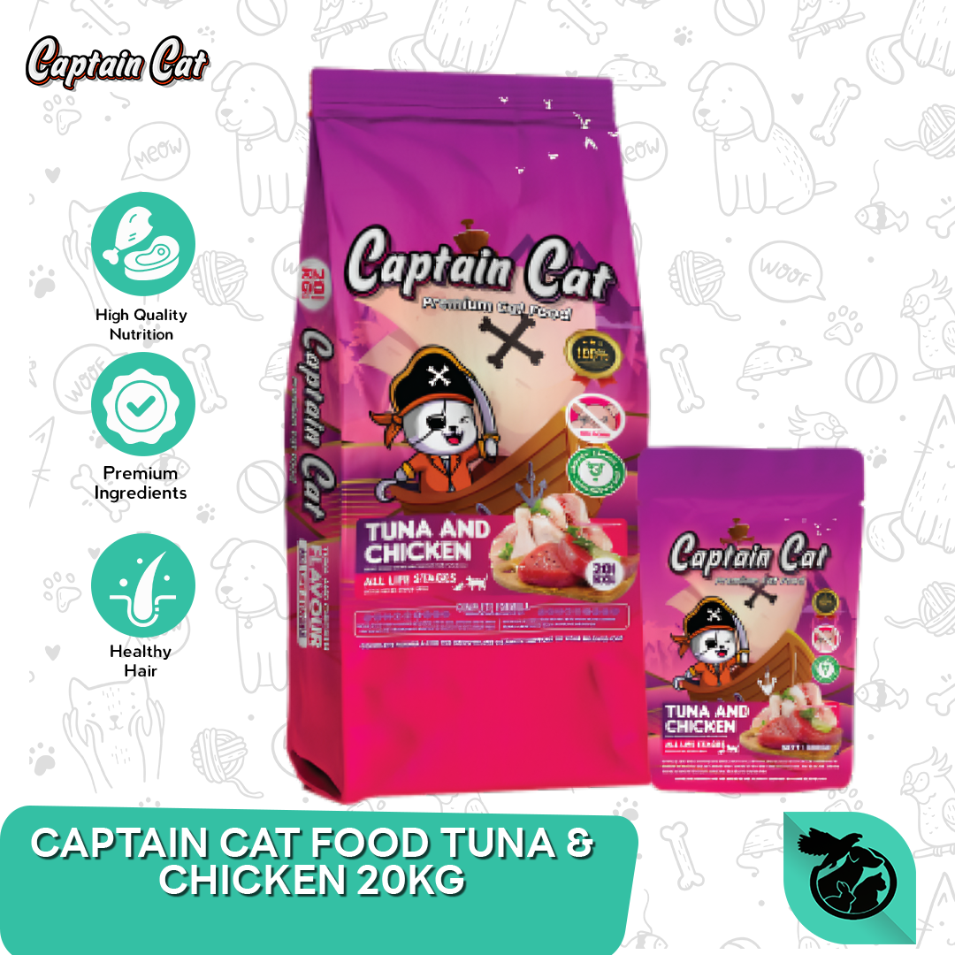Makanan Kucing Dewasa Captain Cat Adult Food 20 Kg