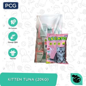 Lezato Kitten Tuna Dry Cat Food Makanan Anak Kucing & Dewasa 20kg