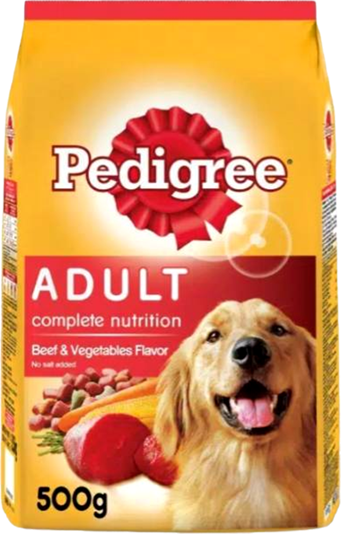 Pedigree Adult Dry Dog Food Makanan Anjing Dewasa 500gr - Image 3
