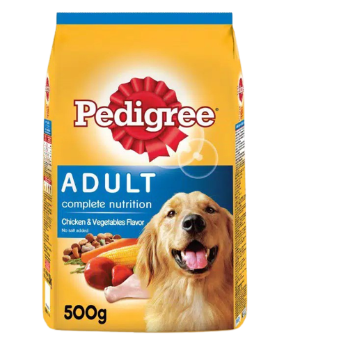 Pedigree Adult Dry Dog Food Makanan Anjing Dewasa 500gr - Image 2
