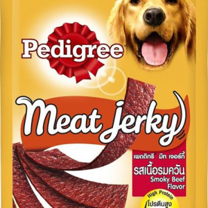 Pedigree Meat Jerky Dog Treats Snack Camilan Anjing 80gr