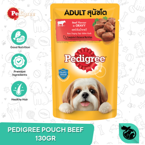 Pedigree Pouch Dog Wet Food Makanan Anjing 130gr