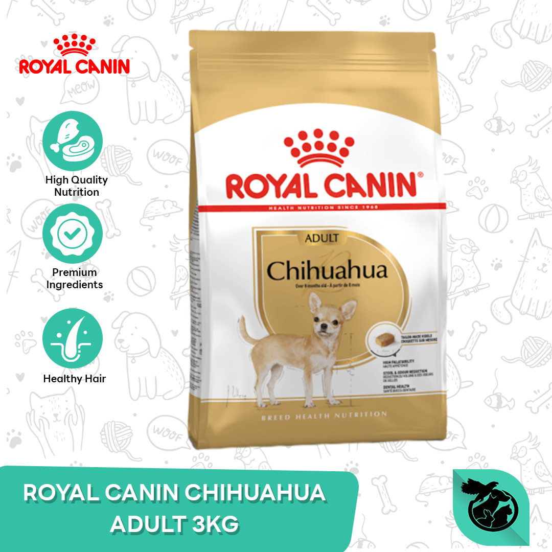 Royal Canin Chihuahua Adult Dry Dog Food Makanan Anjing Dewasa 3kg