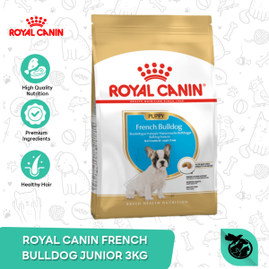 Royal Canin French Bulldog Puppy Dry Dog Food Makanan Anak Anjing 3kg